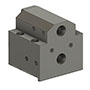 BMT BOLT PATTERN 30x74 BORING BAR HOLDER DOUBLE 2xID=( 3/ 4)" L=75 HWACHEON HI-TECH 200A